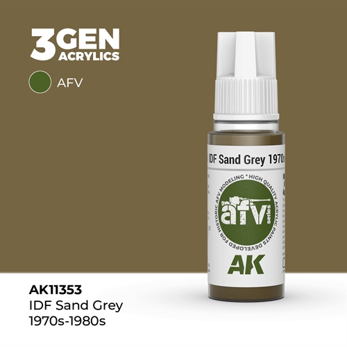 AK11353 IDF SANDGRAU 1970S-1980S – AFV, 17 ml