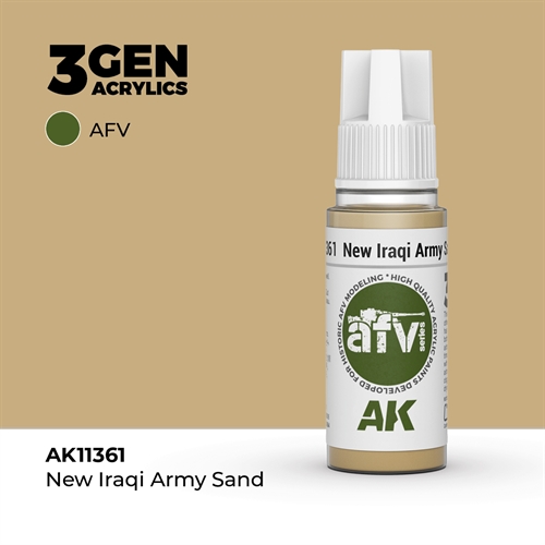 AK11361 NEUER IRAKISCHER ARMEE-SAND – AFV, 17 ml