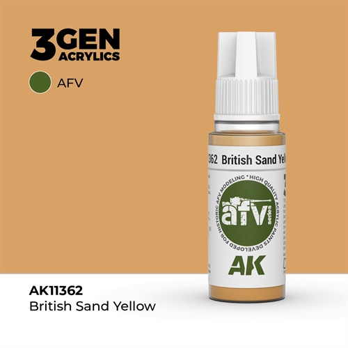 AK11362 BRITISCHES SANDGELB – AFV, 17 ml