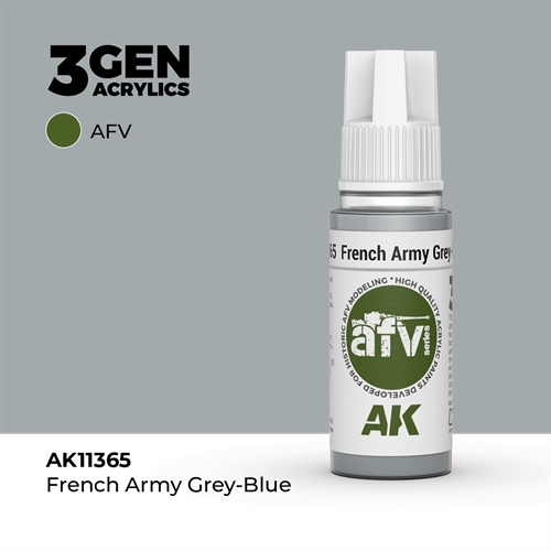 AK11365 FRANZÖSISCHE ARMEE GRAU-BLAU – AFV, 17 ml