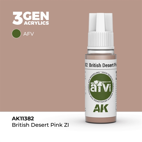 AK11382 BRITISCHES WÜSTENROSA ZI – AFV, 17 ml