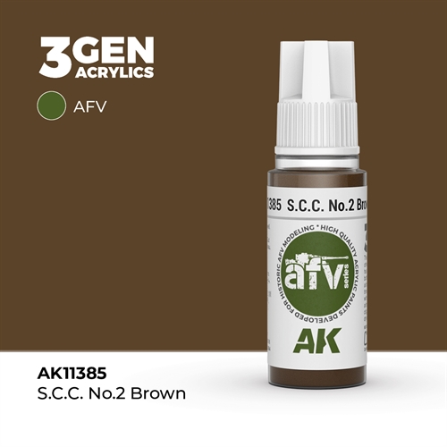 AK11385 S.C.C. NO.2 BRAUN – AFV, 17 ml