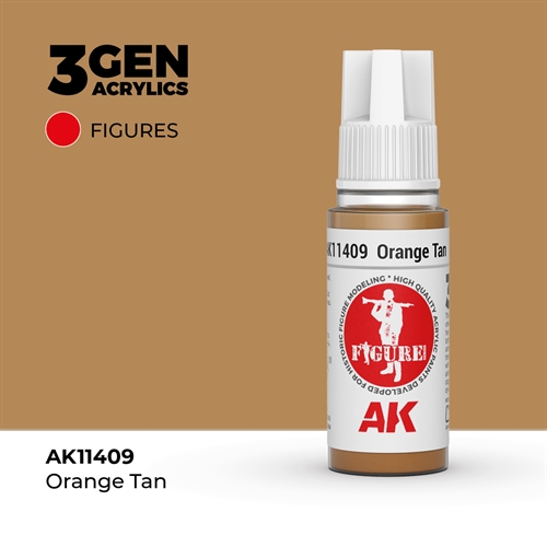 AK11409 ORANGE TAN– FIGUREN, 17ml