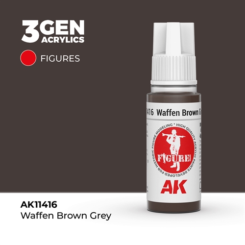 AK11416 WAFFENBRAUNGRAU– FIGUREN, 17ml