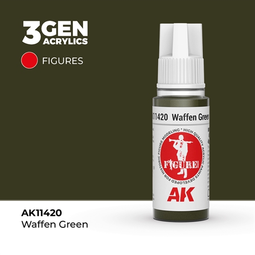 AK11420 DUNKLES OLIVENGRÜN – FIGUREN, 17ml