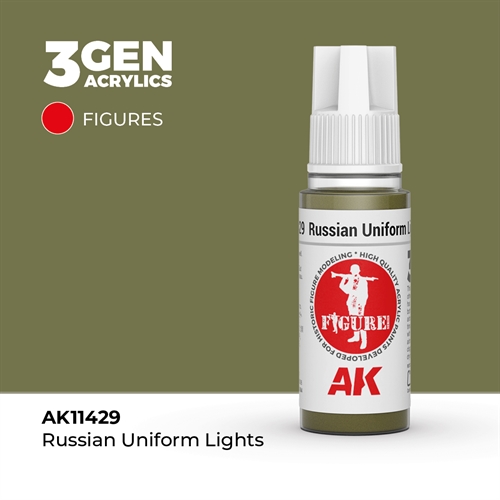 AK11429 RUSSISCHE UNIFORMLEUCHTEN – FIGUREN, 17ml