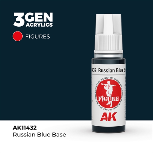 AK11432 RUSSISCHE BLAUE BASIS – FIGUREN, 17ml