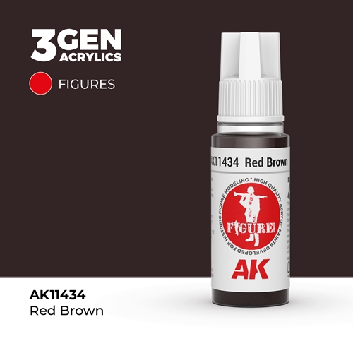 AK11434 ROTBRAUN – FIGUREN, 17ml