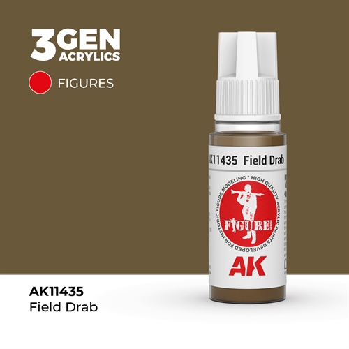 AK11435 FIELD DRAB – FIGUREN, 17ml