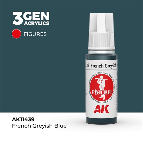 AK11439 FRANZÖSISCHES GRAUBLAU – FIGUREN, 17ml