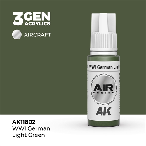 AK 11802 WWI DEUTSCH HELLGRÜN - AIR, 17 ml