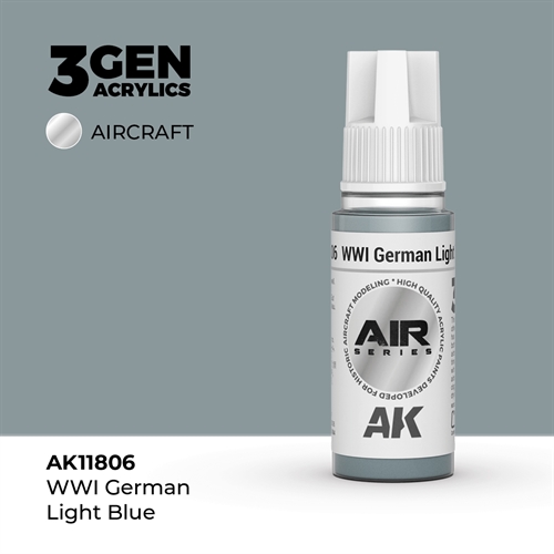 AK 11806 WWI DEUTSCH HELLBLAU - AIR, 17 ml