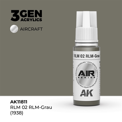 AK 11811 RLM 02 RLM-GRAU (1938) - AIR, 17 ml