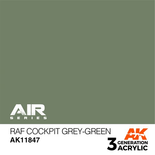 AK 11847 RAF COCKPIT GRAU-GRÜN- AIR, 17 ml