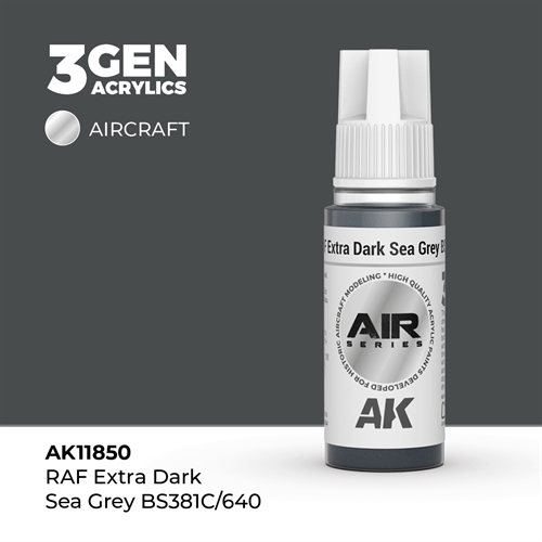 AK 11850 RAF EXTRA DUNKLES MEEREGRAU BS381C/640- AIR, 17 ml