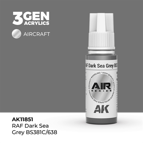 AK 11851 RAF DUNKLES MEEREGRAU BS381C/638 - AIR, 17 ml