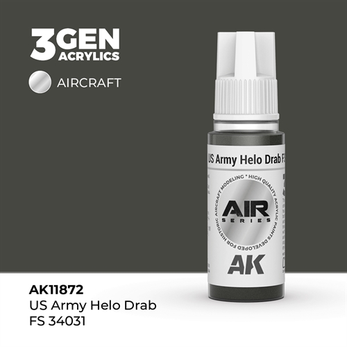 AK 11872 US ARMY HALLO GRÜN FS 34031 - AIR, 17 ml