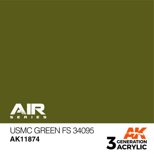 AK 11874 USMC GRÜN FS 34095 - AIR, 17 ml