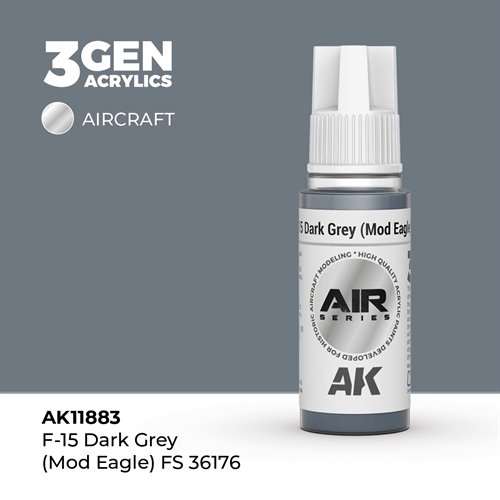 AK 11883 F-15 DUNKELGRAU (MOD EAGLE)FS 36176 - AIR, 17 ml