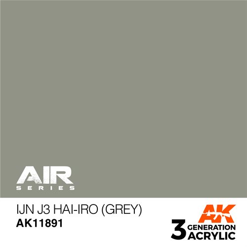 AK 11891 IJN J3 HAI-IRO (GRAU) - AIR, 17 ml