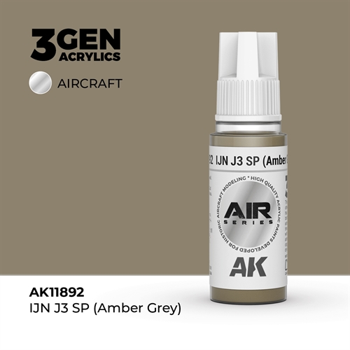 AK 11892 IJN J3 SP (BERNSTEINGRAU) - AIR, 17 ml