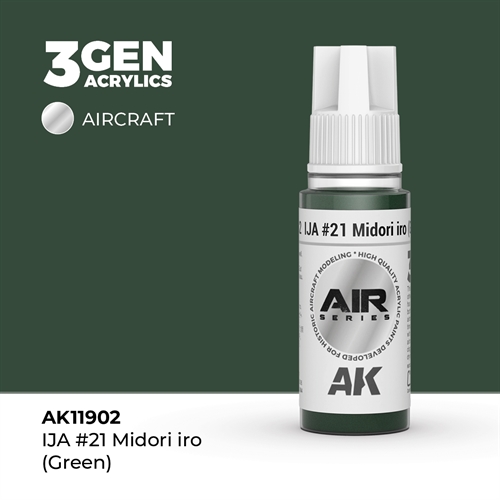 AK 11902 IJA #21 MIDORI IRO (GRÜN) - AIR, 17 ml