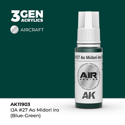 AK 11903 IJA #27 AO MIDORI IRO (BLAU-GRÜN) - AIR, 17 ml