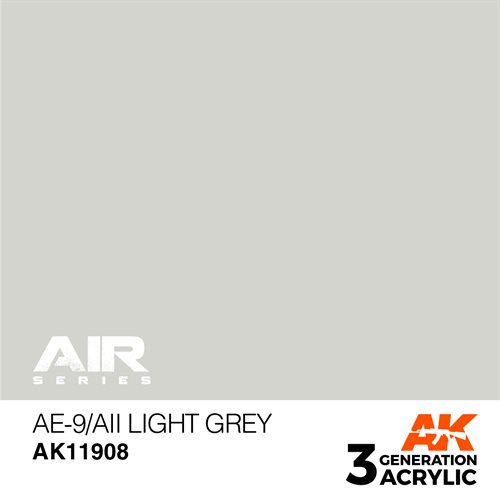 AK 11908 AE-9/AII HELLGRAU - AIR, 17 ml