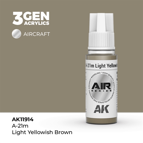 AK 11914 A-21M HELLGELBBRAUN - AIR, 17 ml