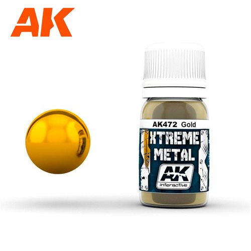 AK472 XTREME METAL GOLD 30ML