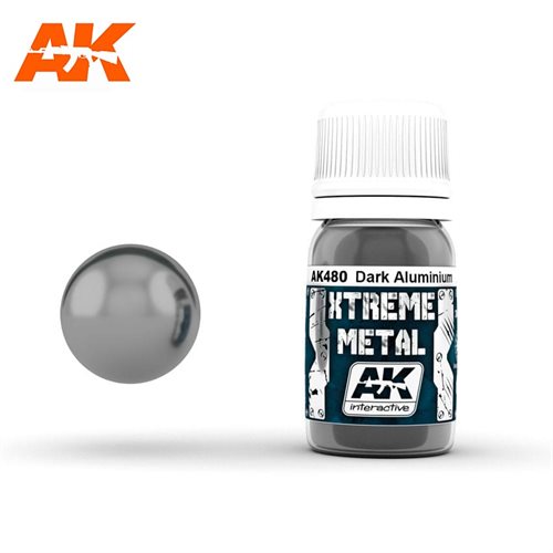 AK480 XTREME METAL DUNKLES ALUMINIUM 30ML