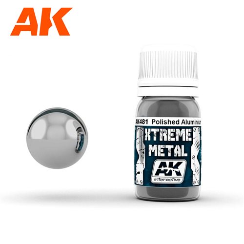 AK481 XTREME METAL POLIERTES ALUMINIUM 30ML