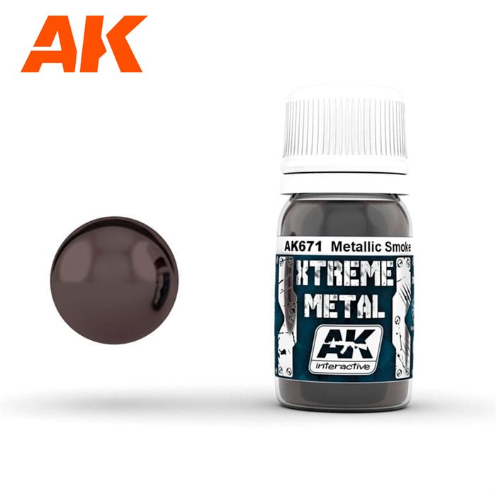 AK671 XTREME METAL METALLISCHER RAUCH 30ML