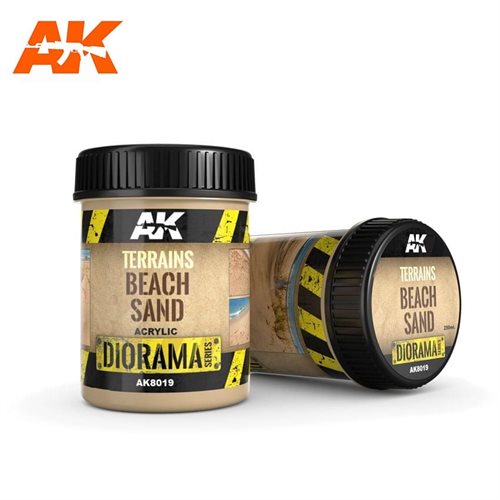 AK8019 GELÄNDE STRANDSAND 250ML