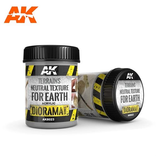 AK8023  TERRAINS NEUTRALE TEXTUR FÜR ERDE 250ML (BASISPRODUKT)