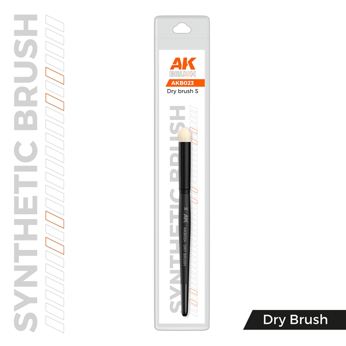 AKB023 SYNTHETISCHE TROCKENBÜRSTE - S