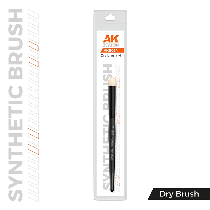 AKB024 SYNTHETISCHE TROCKENBÜRSTE - M
