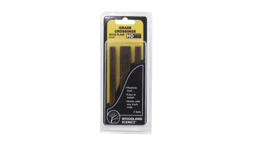 Woodland Scenics1146 Gleisübergang, 2 Stück pro Packung, Gleis 0