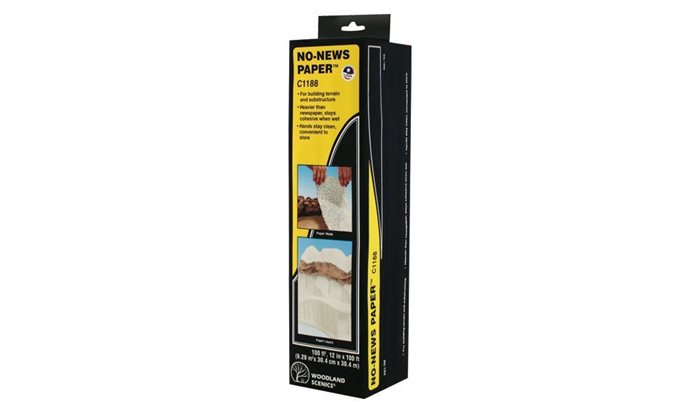 Woodland Scenics 1188 No-News-Papier 30,4 cm x 30,4 m