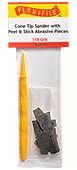 Flexi-file CS150 Konischer Spitzstift, 10 Stück Körnung 150 und Griff