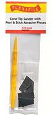 Flexi-file CS320 Konischer Spitzstift, 10 Stück Körnung 320 und Griff