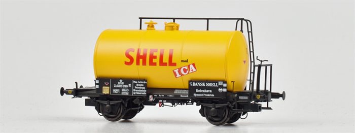 Dekas 871009 Shell Tankwagen, DSB ZE 502 830, Ep. III, H0