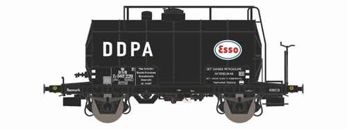 Dekas 871029 ESSO Kesselwagen mit isoliertem Tank, DSB ZE 502 228, DDPA/ESSO ca. 1948-63