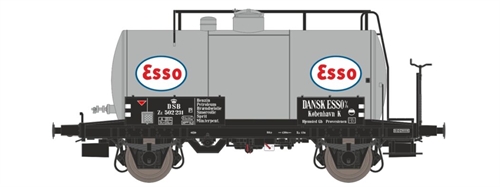 Dekas 871039 DSB ZE 502 231, ESSO, grauer Kessel, ca. 1955–67