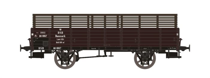 Dekas 873036 DSB PF 16 007, braun, Handbremse und Rasenhecke, KOMMT NEU 2023
