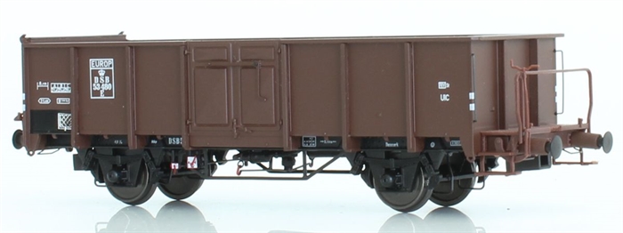 Dekas 873077 DSB E 53 480 – Wagen im Einsatz der 1960er Jahre, mit EUROP-Kennzeichnung, ca. 1960–65.