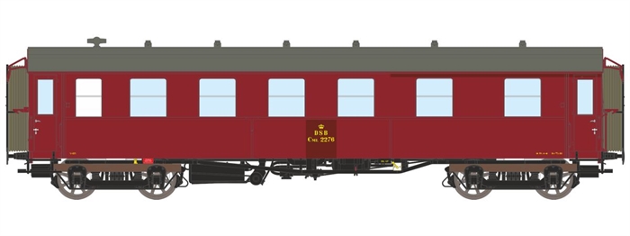 Dekas 876174 DSB CML 2276 Personenwagen, ca. 1960–65, NEUHEIT 2027