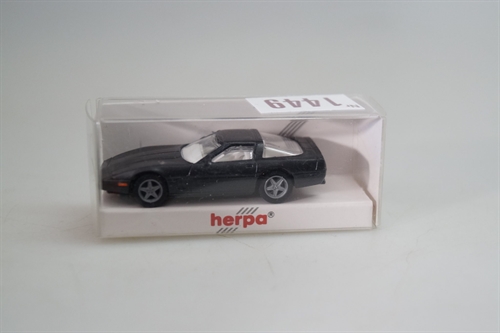 Herpa 087001 Chevrolet Corvette ZR1, schwarz, H0