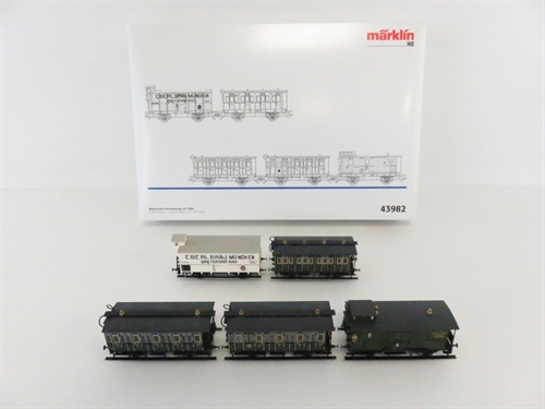 Märklin 43982 Bayerischer Personenzug um 1880 K.Bay.Sts.B. „Sauerlach“