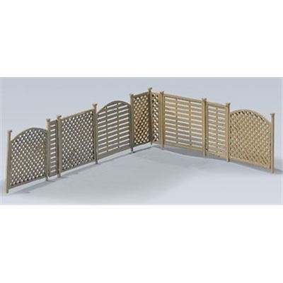 Faller 130361 Zaunanlage, 70-teilig, H0